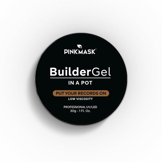 Builder Gel in a Pot 30g Put your records on, Nail Extension/Strengthener in a Jar, Sculpting Gel UV/LED