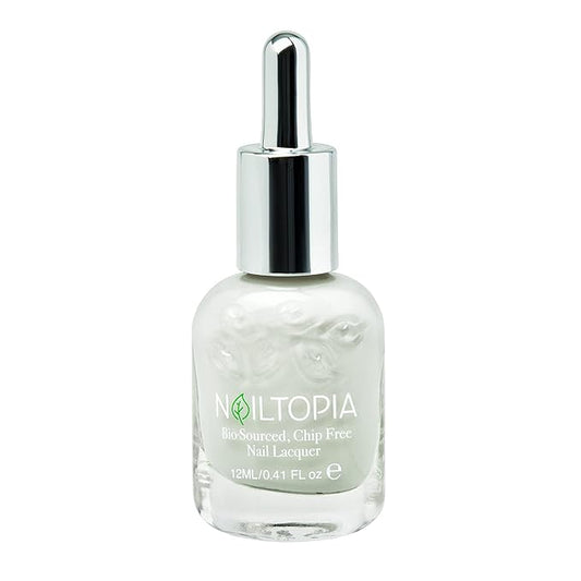 Nailtopia Bio-Sourced, Chip Free Nail Lacquer - All Natural, Strengthening Biotin and Superfood-Infused Polish - Chip Resistant Formula - Quick-Dry, Long Lasting Wear - Namastaybeautiful - 0.41 oz