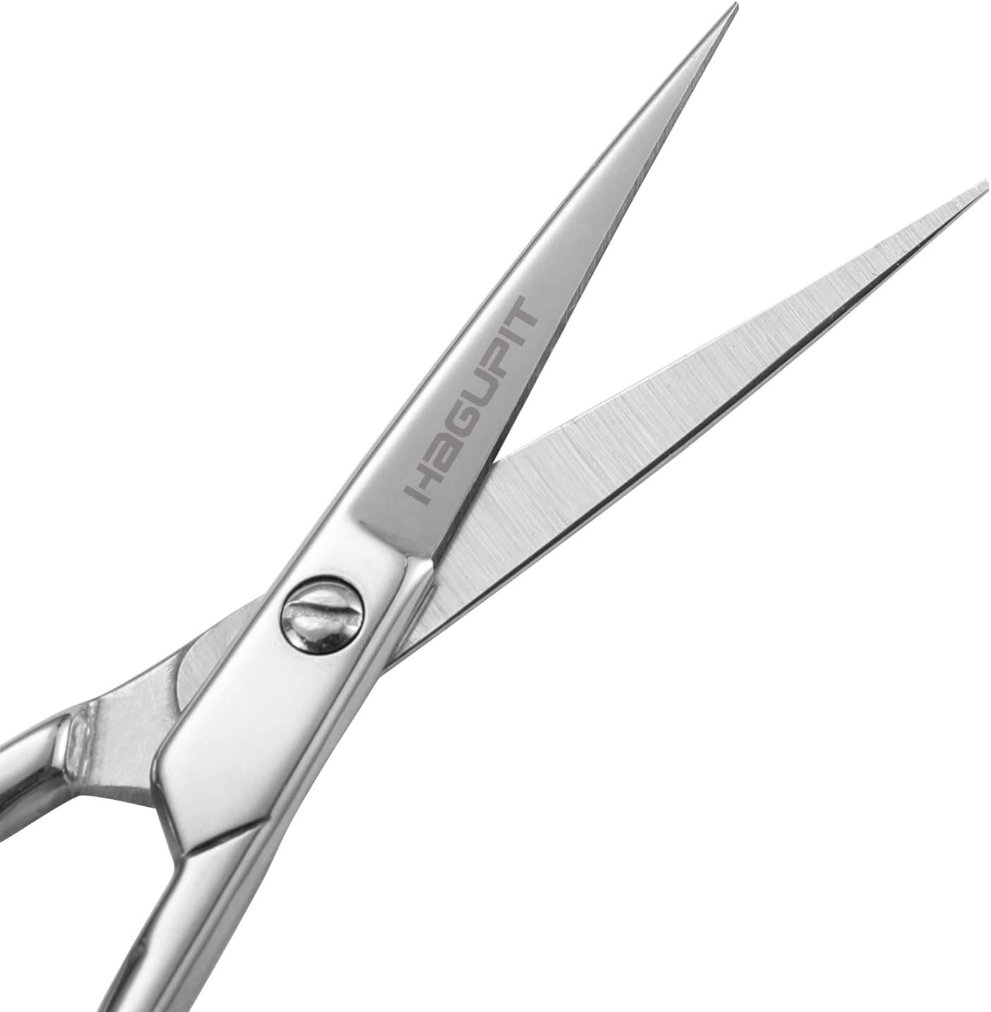 HAGUPIT Small Precision Embroidery Scissors, 4" Forged Stainless Steel Sharp Pointed Tip Detail Shears for DIY Craft Thread Cutting, Needlework Yarn & Sewing