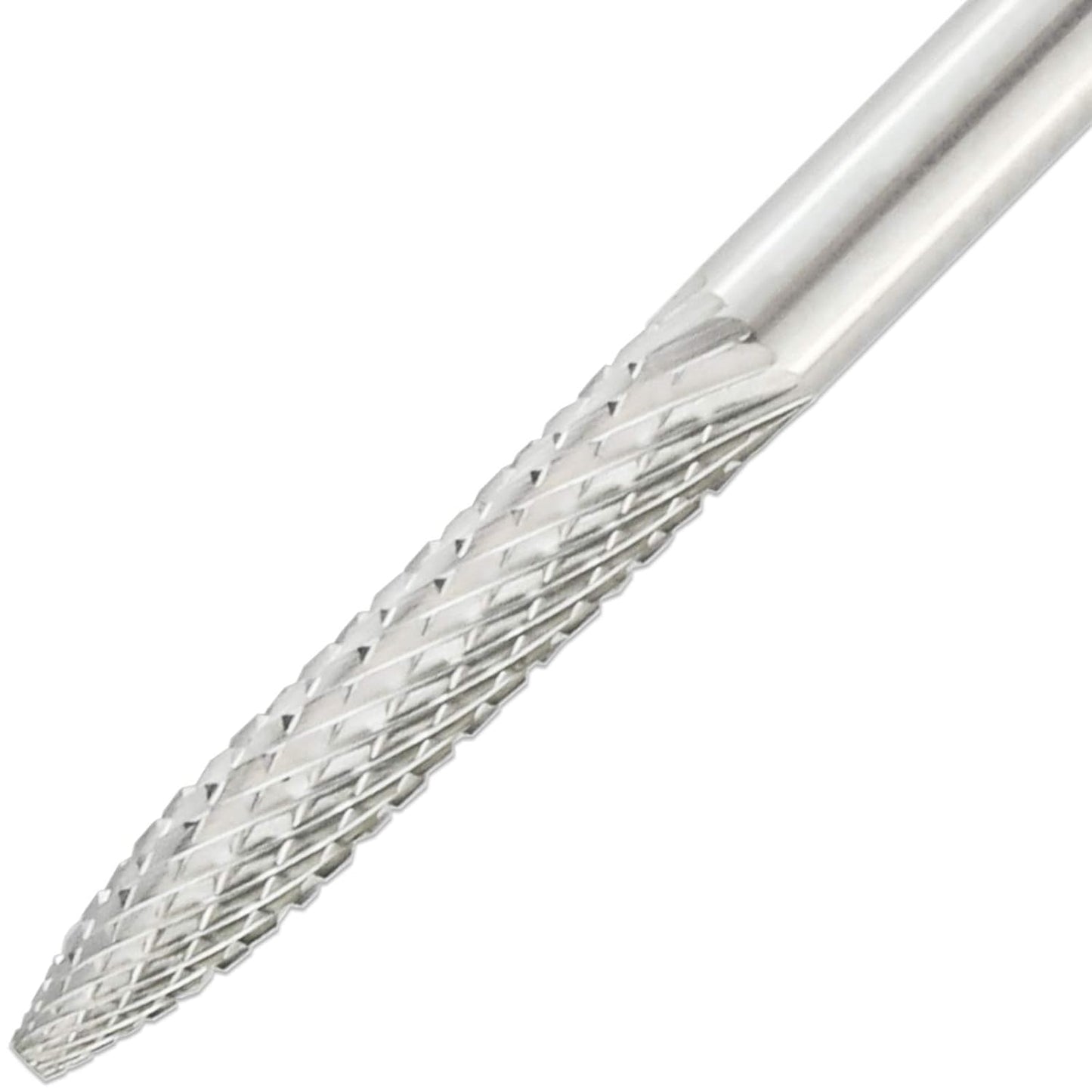 PANA 3/32" Shank Size - Under Nail Cleaner Silver Carbide Bit Extra Fine Grit - Nail Drill Bit for Dremel Machine