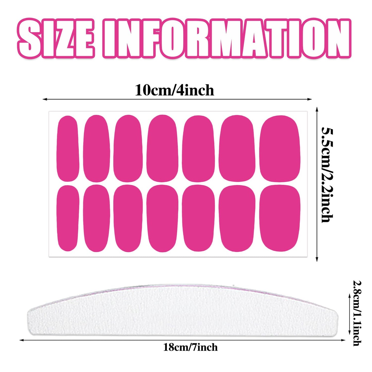 WOKOTO 20 Sheets 440 Pieces Toe Nail Polish Stickers Full Wraps for Women, Solid Nail Polish Strips for Toe Nails, Stick On Nails for Women Gel Nail Strips DIY Nail Art Stickers