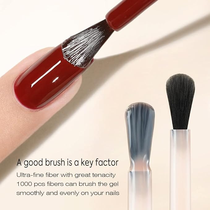 VENALISA 2 Pcs 15ml Gel Nail Ploish Base and Top Coat Set, No Wipe High Gloss Long Lasting Tempered Top Coat Polish Soak Off LED Gel Kit