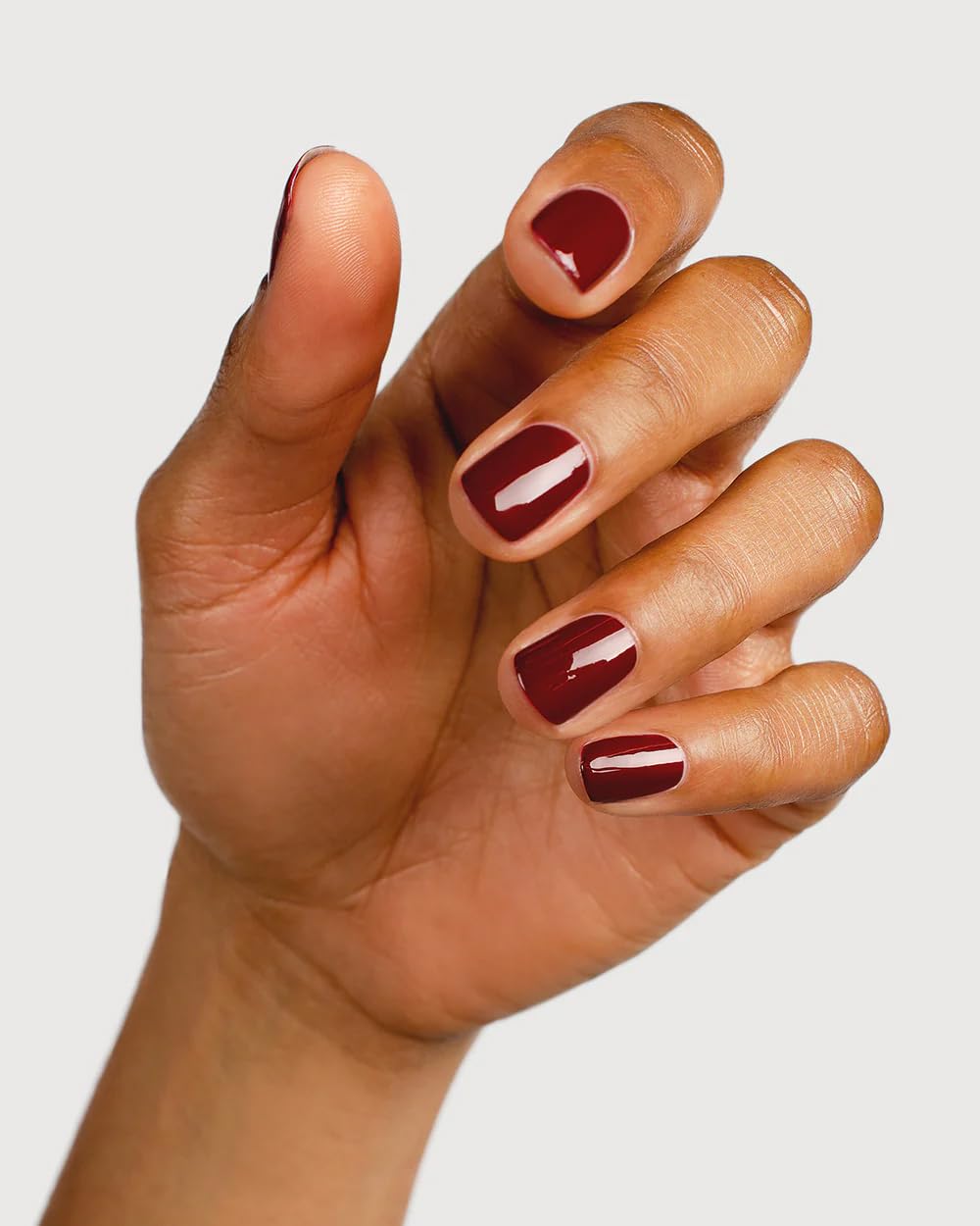 Sienna Byron Bay Sacred, Dark Red Natural Nail Polish, Long-Lasting, Vegan & Cruelty-Free, 10ml – .34 fl oz.