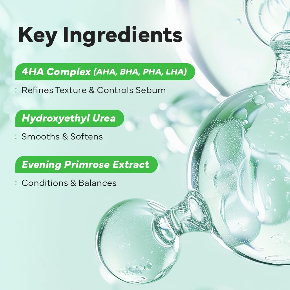 SAM’U PH Sensitive Pore Fit Face Mask – Pore Tightening & Exfoliating Vegan Sheet Mask with AHA, BHA, PHA, LHA, Texture Refining, Travel-Friendly Korean Skincare (5 Sheets)