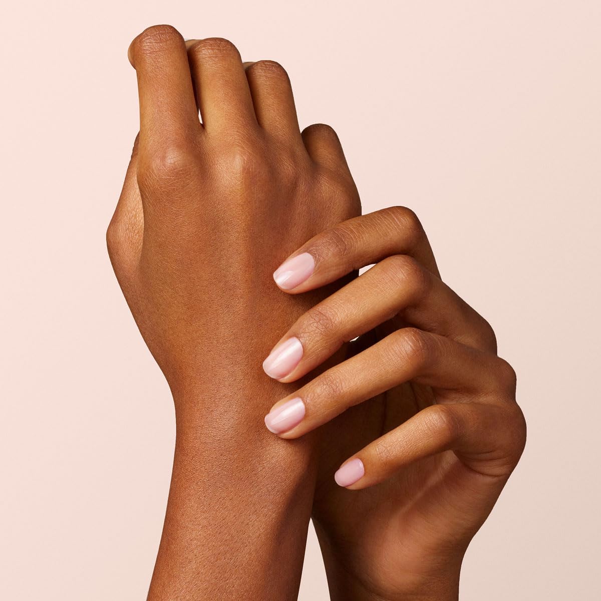Manucurist - Green Hortencia Nail Polish - Sheer Pink Nail Polish - 9-Free, Vegan and Plant-Based - Quick Dry Manicure - Non Toxic - Made in France - 0.5 fl oz