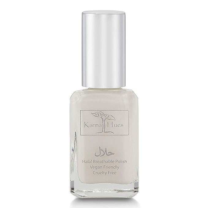 Karma Naturals Certified Halal Nail Polish - Breathable & Water Permeable, Wudu Friendly (Jamila)