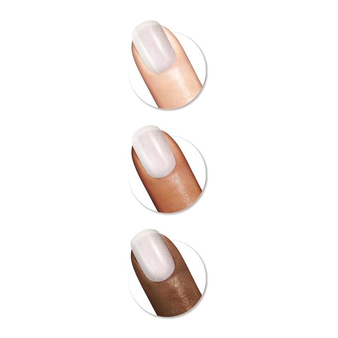 Sally Hansen Insta-Dri Galactic Nail Polish | Quick Dry, Long Lasting, Streak-Free Shine | Sheer, Shimmery | 109 Chromatica | Silver Chrome Nail Color