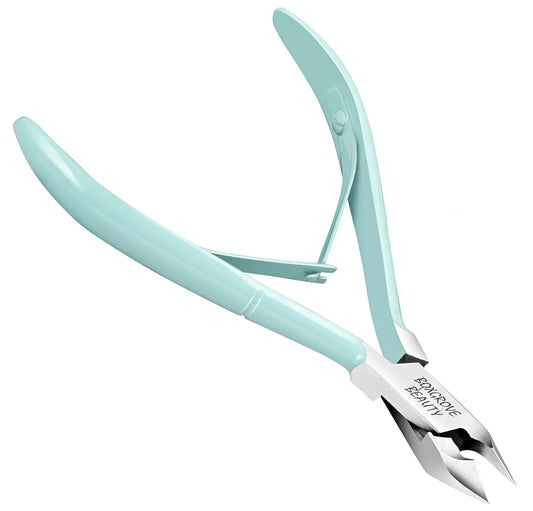 Professional Cuticle Cutter & Pusher Trimmer Manicure Tools with Double Spring– Perfect Nail Care Tool for Manicure & Pedicure Beauty at Home/Spa/Saloon