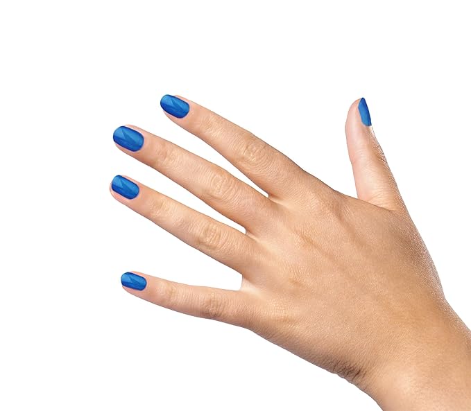 duri Nail Polish, 723 Malibu Surf, Ocean Blue Color, Full Coverage, Glossy Finish, Lasting Color, 0.45 Fl Oz