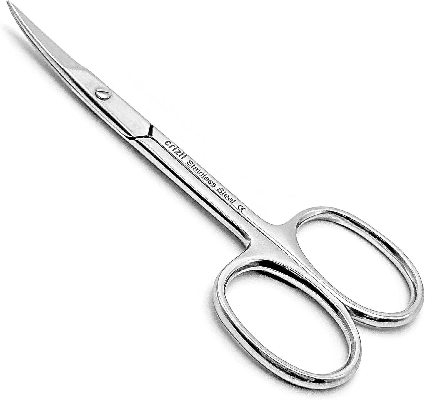Nail Scissors for Women & Men – Stainless Steel, Curved Blade, Sharp Scissors for Toenails, Manicure, Pedicure, Cuticle For Home & Professional Use (Nail Scissors)