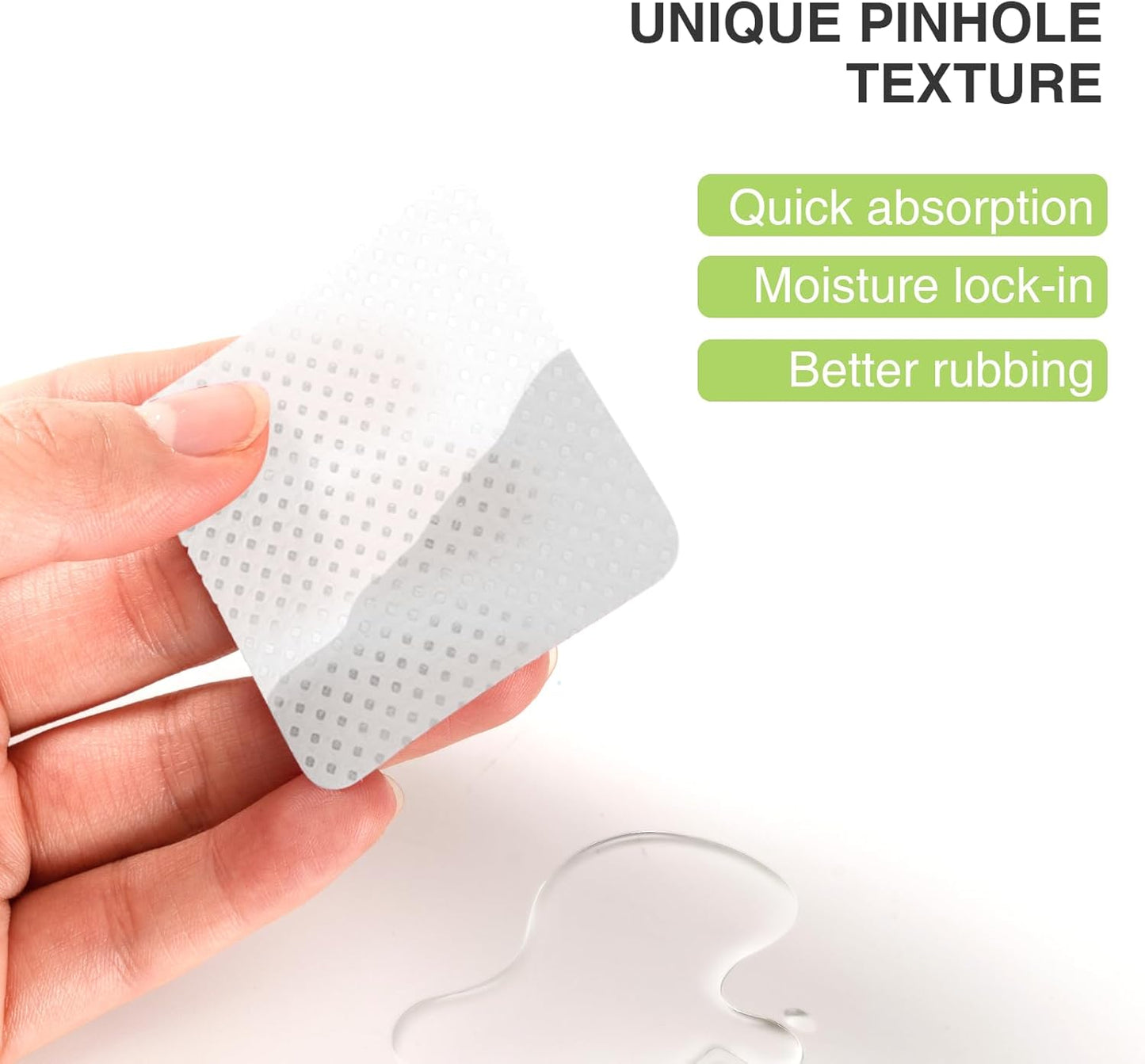 BLUERISE Lint Free Nail Wipes 450PCS Nail Polish Remover Pads Soft Absorbable Eyelash Extension Glue Cleaning Wipes