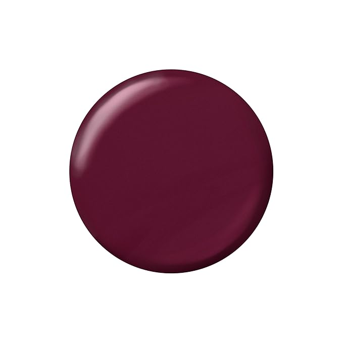 Sally Hansen Color Therapy Nail Polish | Biotin, Argan Oil, Long Lasting, Healthy Nails, Nail Strengthener, Opaque | 372 Rise and Wine | Burgundy Red Nail Color