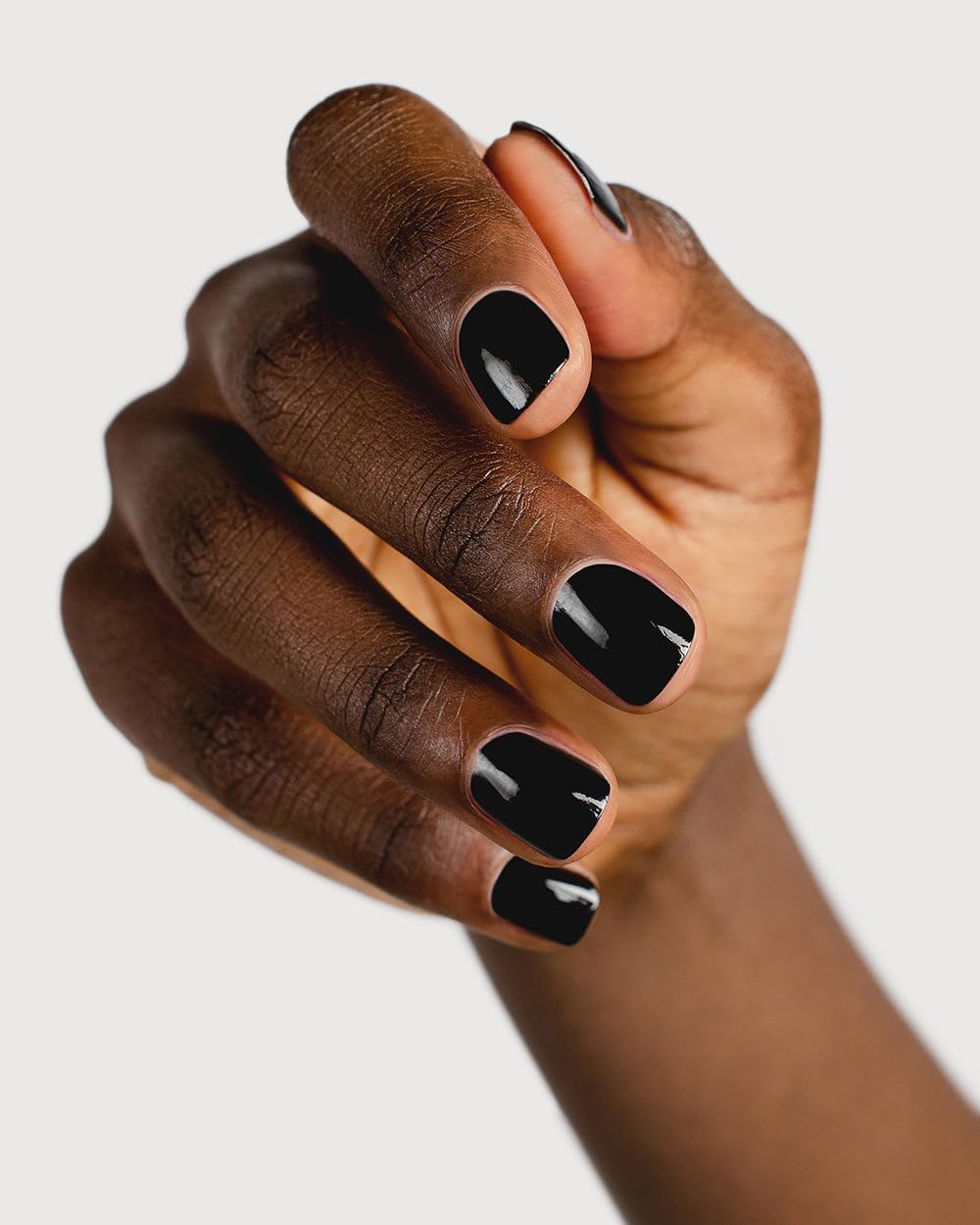 Sienna Byron Bay Onyx, Black Natural Nail Polish, Long-Lasting, Vegan & Cruelty-Free, 10ml – .34 fl oz.