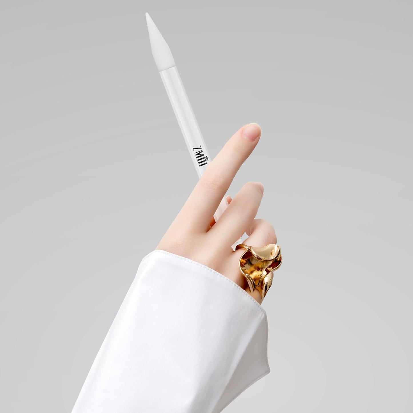 Glass Cuticle Pusher - Durable Crystal Glass Manicure Stick - Dual Ended Nail Cuticle Pusher - Professional Nail Care Must Have