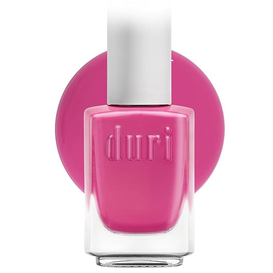 duri 103S Summer Turns to High Nail Polish, True Pink Pastel Full Coverage, Lasting, 0.45 Fl Oz