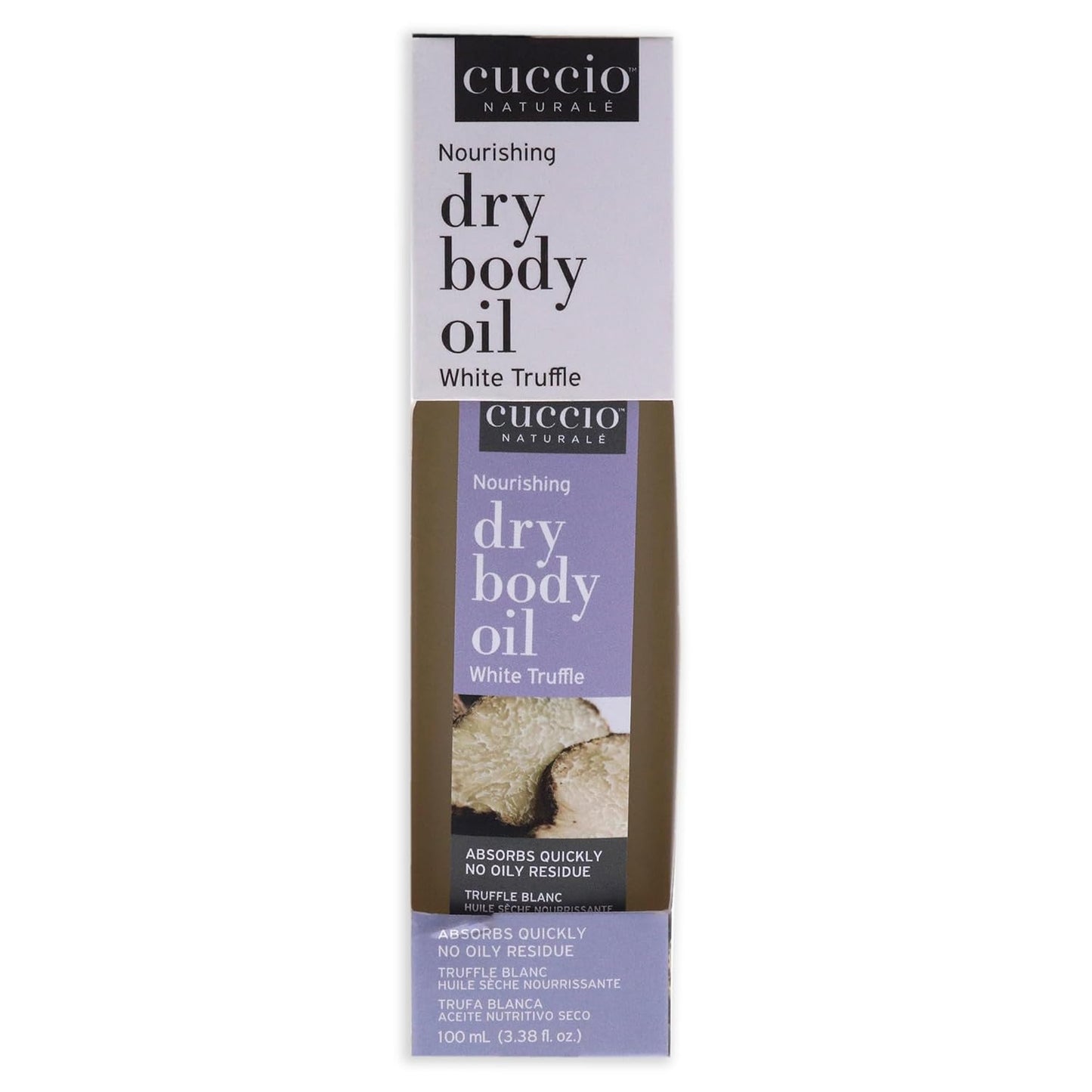 Cuccio C U C C I O Nourishing Dry Body Oil - White Truffle Naturale for Unisex - 3.38 oz Oil