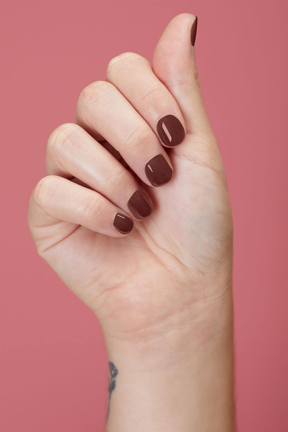 Cirque Colors Cocoa Jelly - Brown Jelly Nail Polish - 0.37 Fl Oz (11 mL) - Vegan & Cruelty-Free