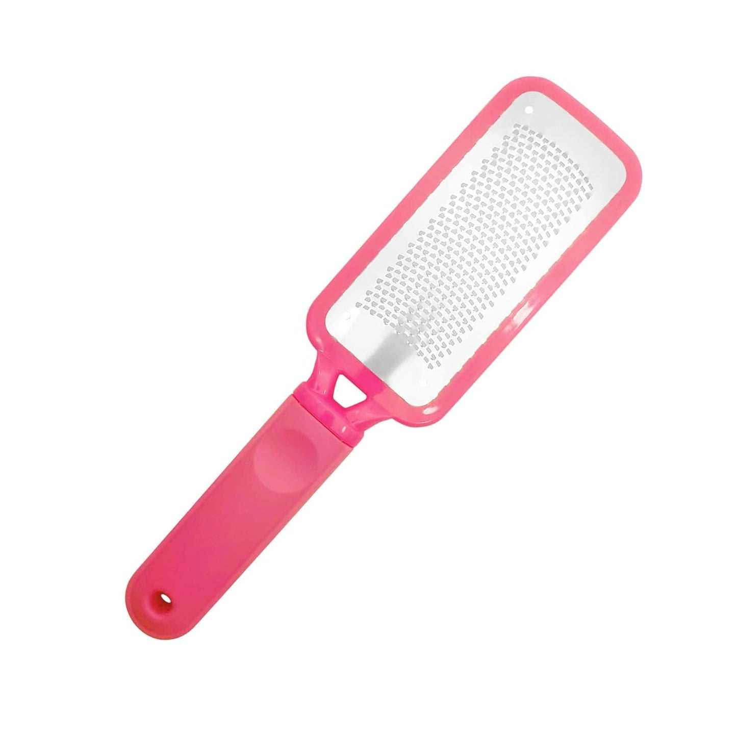 Professional Foot Files Callus Remover,Foot Scrubber for Dead Skin,Stainless Steel Foot Rasp-Pink（1 Pack）