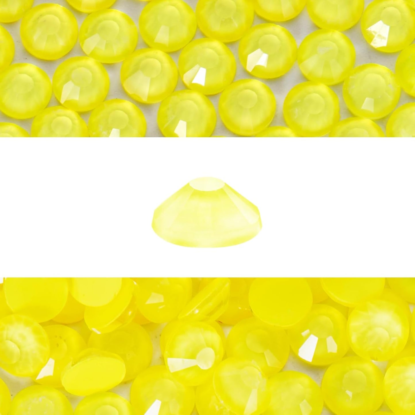 Novani 3000 Pieces Flatback Rhinestones Glass Round Gems Mocha Citrine Crystals for Nail Art DIY Crafts Clothes Shoes,SS20,4.6-4.8mm