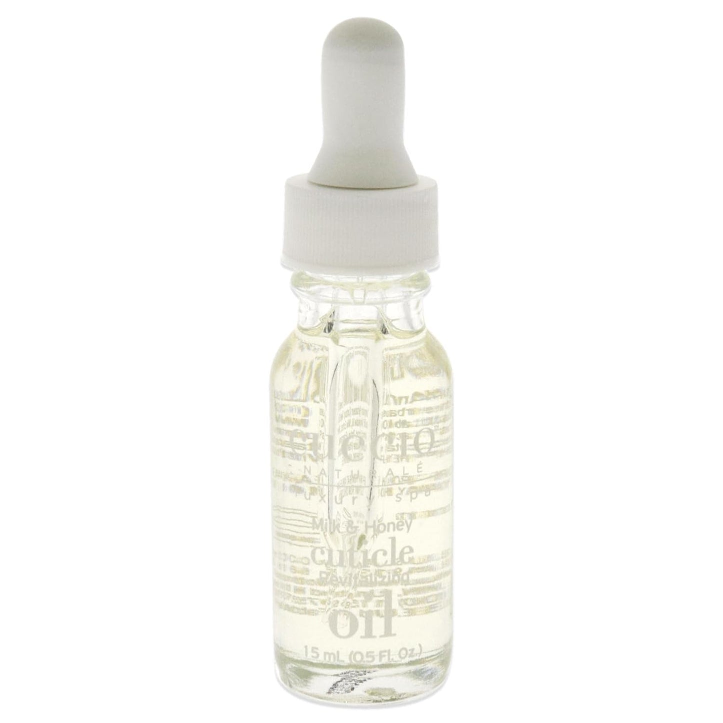 Cuccio Naturale Revitalizing Cuticle Oil - Hydrating Oil For Repaired Cuticles Overnight - Remedy For Damaged Skin And Thin Nails - Paraben/Cruelty-Free Formula - Milk And Honey - 0.5 Oz