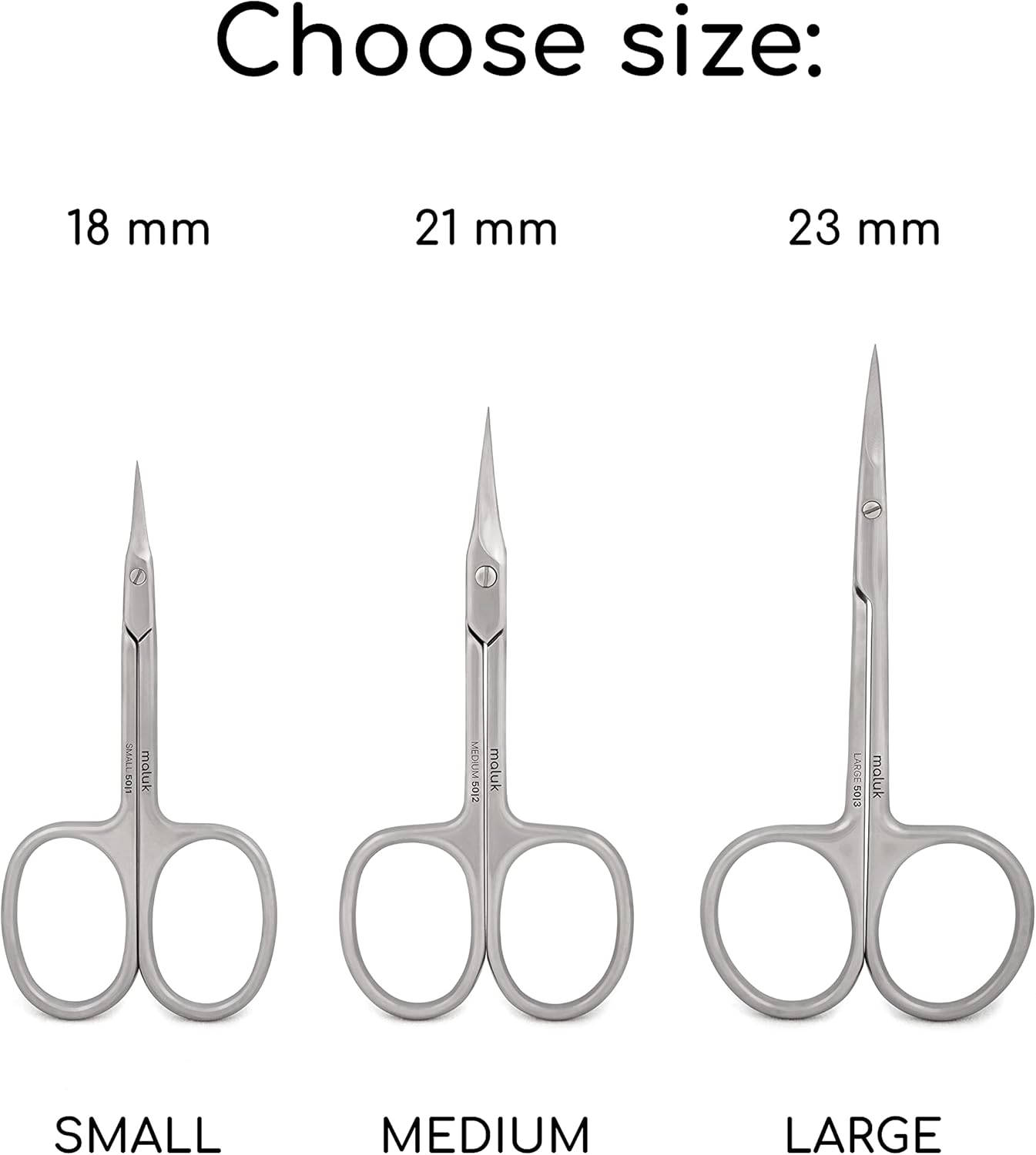Professional Cuticle Scissors Maluk Small