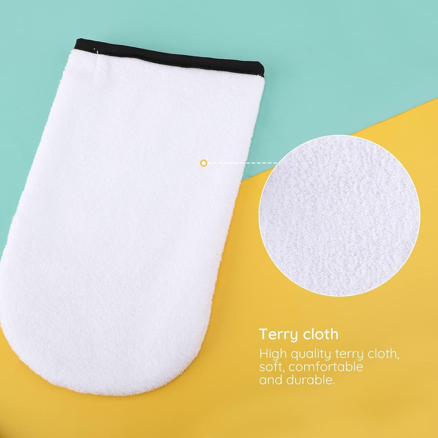 Paraffin Wax Gloves & Booties, Segbeauty Paraffin Heated SPA Mittens Foot Liners, Gloves & Socks for Hot Wax Hand thera-py Thermal treat-ment Home DIY SPA Wax Warmer Paraffin Wax Machine White