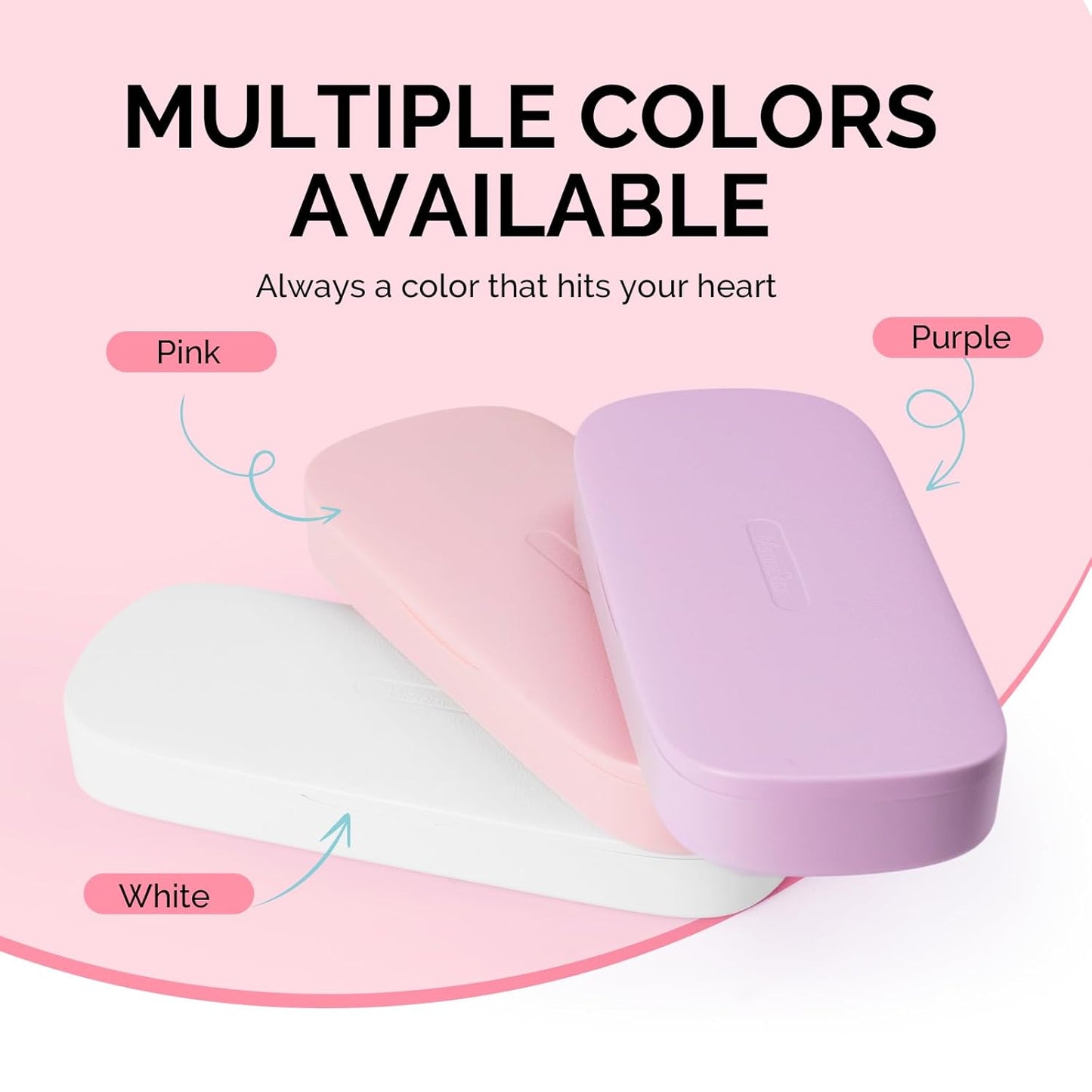 [2025 Upgraded]MelodySusie Acrylic Nail Tool Storage Box,Portable Dustproof Stand Displayer Holder Organizer Container Manicure Efile Accessories Nail Drill Kit Case,Travel Salon Home,Pink(Only Box)