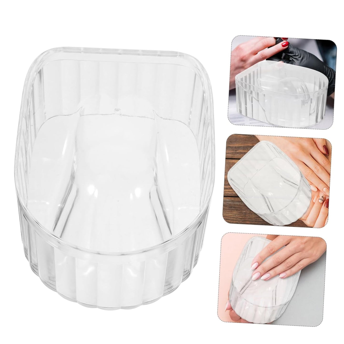 Nail Beauty Tool Manicure Soaking Hand Acrylic Nail Soak Bowl Set for Home