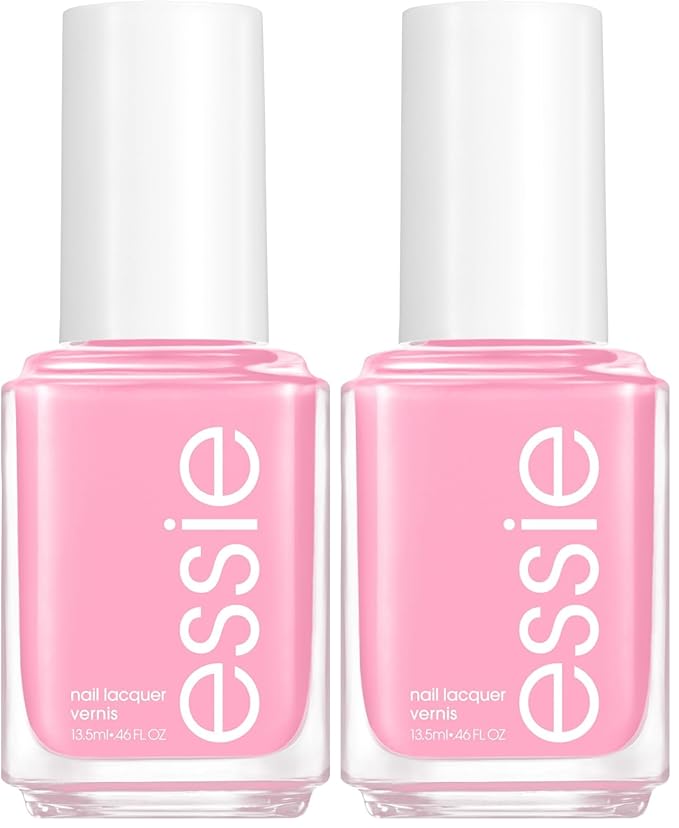 Essie Nail Polish, Salon-Quality, 8-free Vegan, Pink, Muchi Muchi, 0.46 Ounce (Pack of 2)