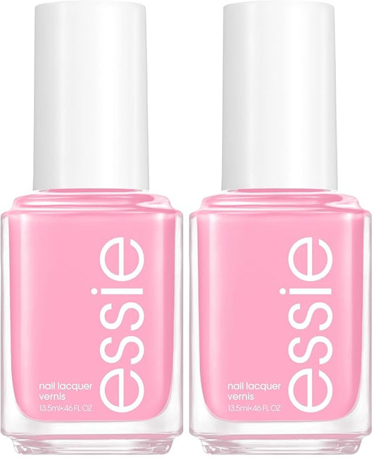 Essie Nail Polish, Salon-Quality, 8-free Vegan, Pink, Muchi Muchi, 0.46 Ounce (Pack of 2)