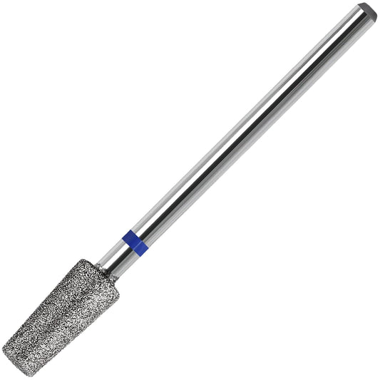 Cuticle Clean Nail Drill Bit, 3/32" Russian Diamond Nail File bits, Safety Carbide Under Nail Cleaner for Cuticle Dead Skin Nail Prepare, Nail Salon Manicure, (Trapezoidal Barrel-Medium)