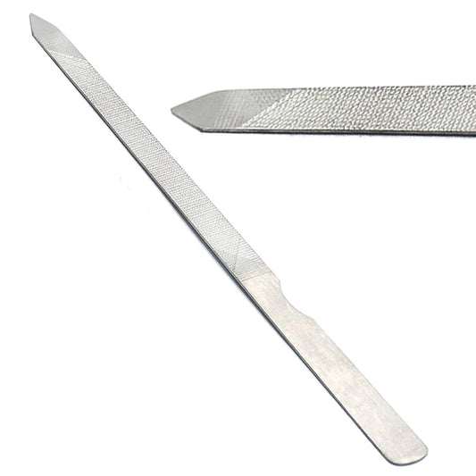Double Sided Triple-cut Nail File Stainless Steel German Grade Manicure File