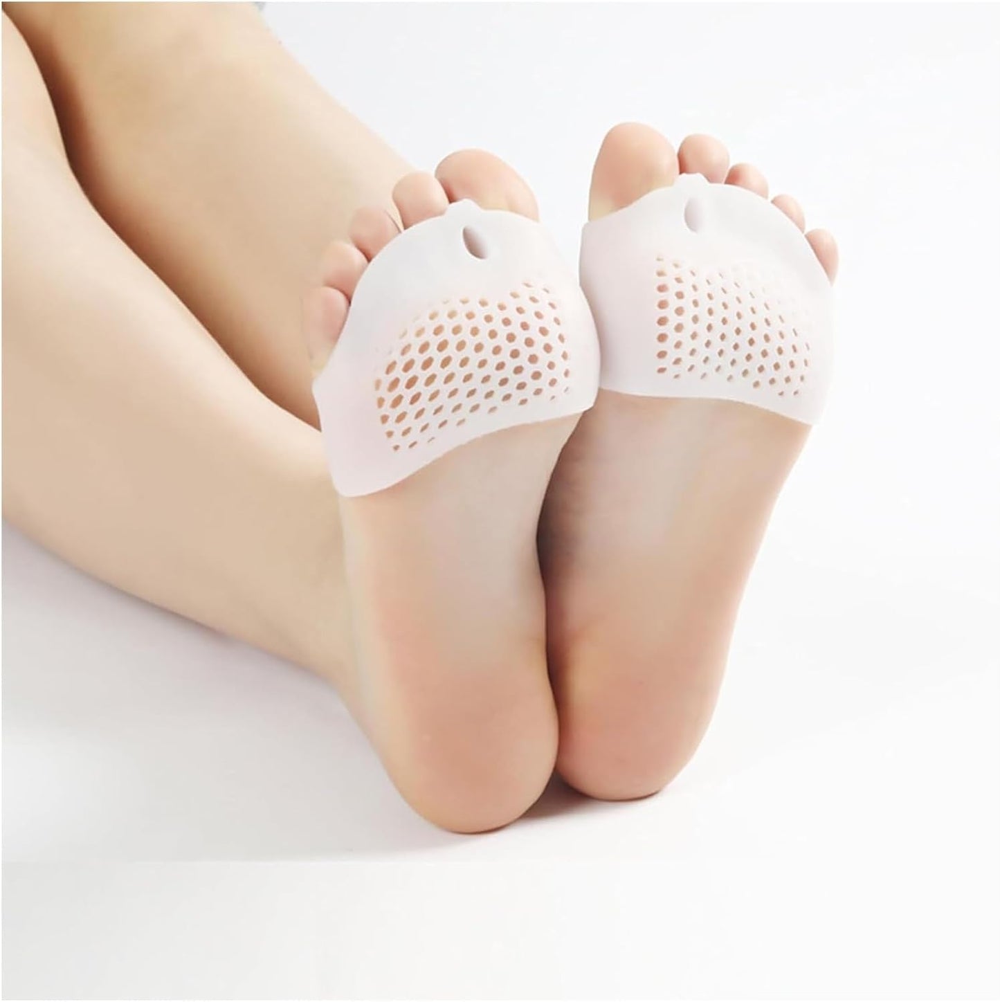 Silicone Toe Separator, Women's Toe Spacer, 2025 New Silicone Toe Spacer, Toe Separator for Overlapping Toes Foot Corrector, Toe Separator for Women and Men(Clear)