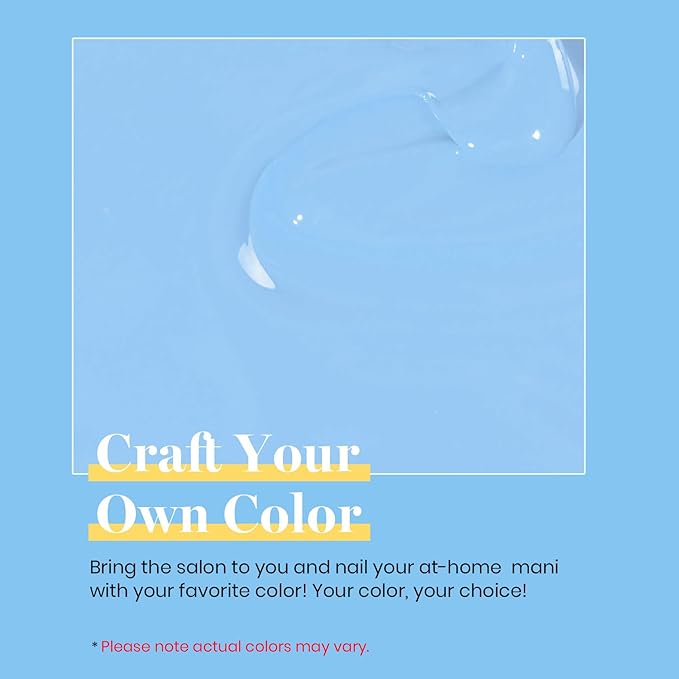 beetles Blue Gel Polish 15ml Light Blue Nail Gel Soak Off Uv LED Nail Lamp Gel Polish Nail Art Manicure Salon DIY Home Solid Gel 0.5Oz Diy home Gift for Women