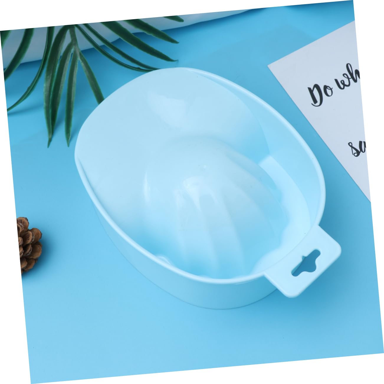 1pc Nail Care Bowl Single-layer Rectangular Soaking Bowl for Cuticle Nutrition and False Nail Removal Manicure Tool Suitable for Home and Salon Use