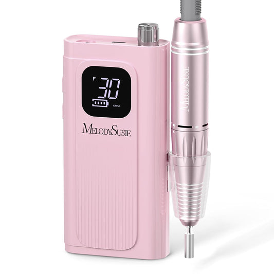 MelodySusie Professional Rechargeable Nail Drill 30000 RPM, Electric Nail File for Shaping, Removing & Polishing Gel Nails, Lightweight & Easy to Use, Ideal for Home & Salon Manicure Pedicure, SC300F