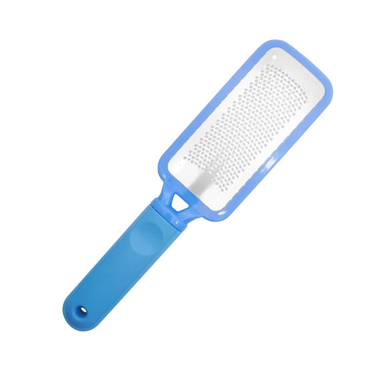 Professional Foot Files Callus Remover,Foot Scrubber for Dead Skin,Stainless Steel Foot Rasp-Blue（1 Pack）