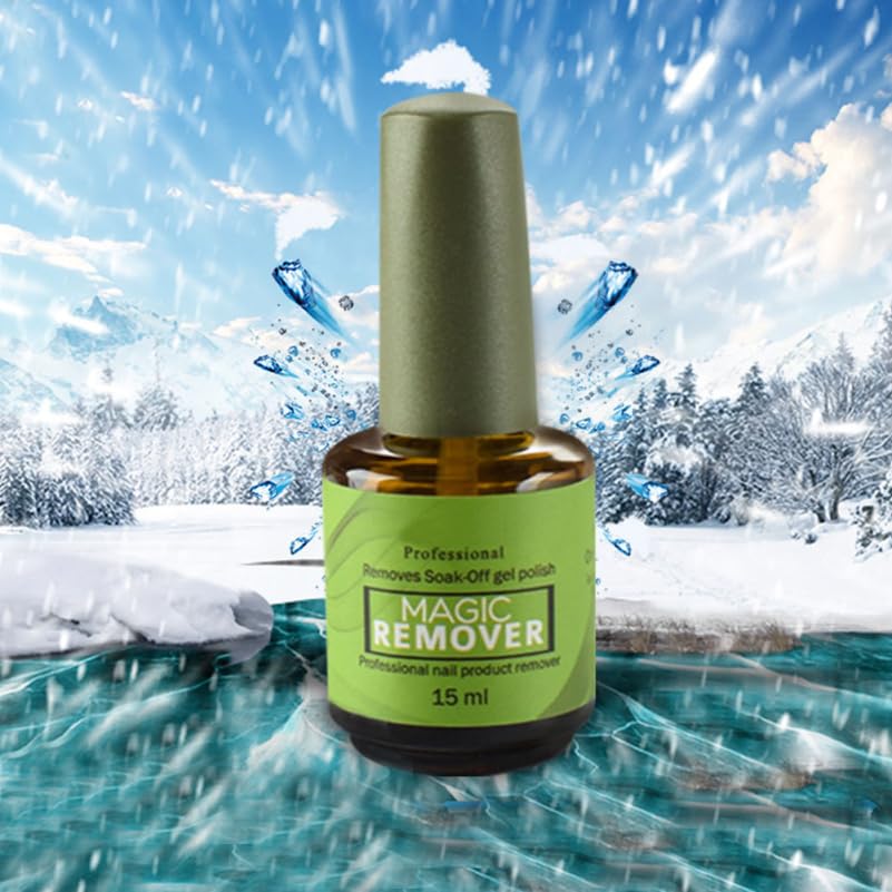 Hemoton Gel Nail Polish Remover Fast Acting Gel Polish Remover Gentle on Nails Great for Home and Professional Salons