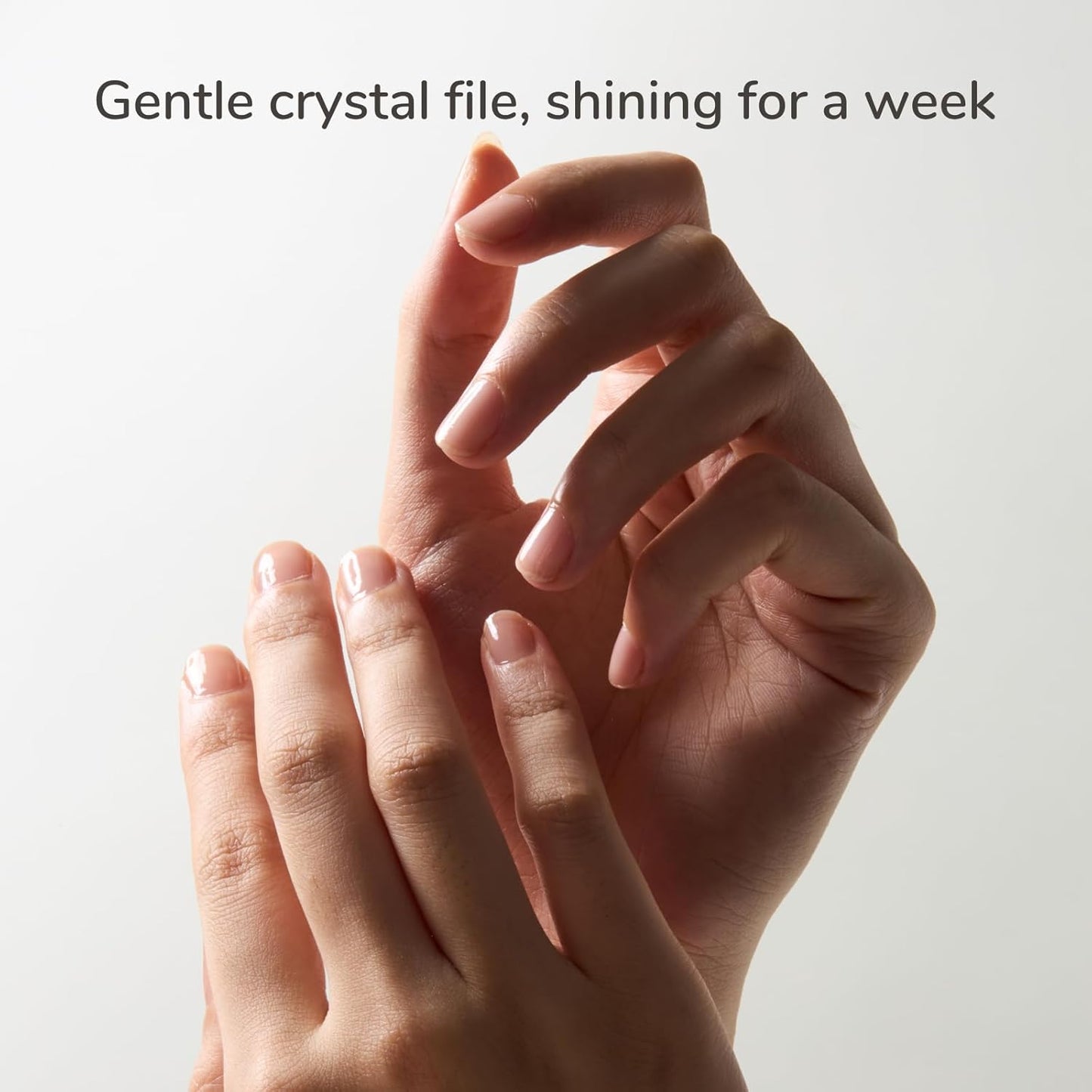 zelin 3 Pcs Premium Glass Nail Files for Natural Nails with Leather Case, Crystal Nail File for Stronger, Smoother Nails, Reusable Manicure Tool, Ideal Christmas Birthday Gift