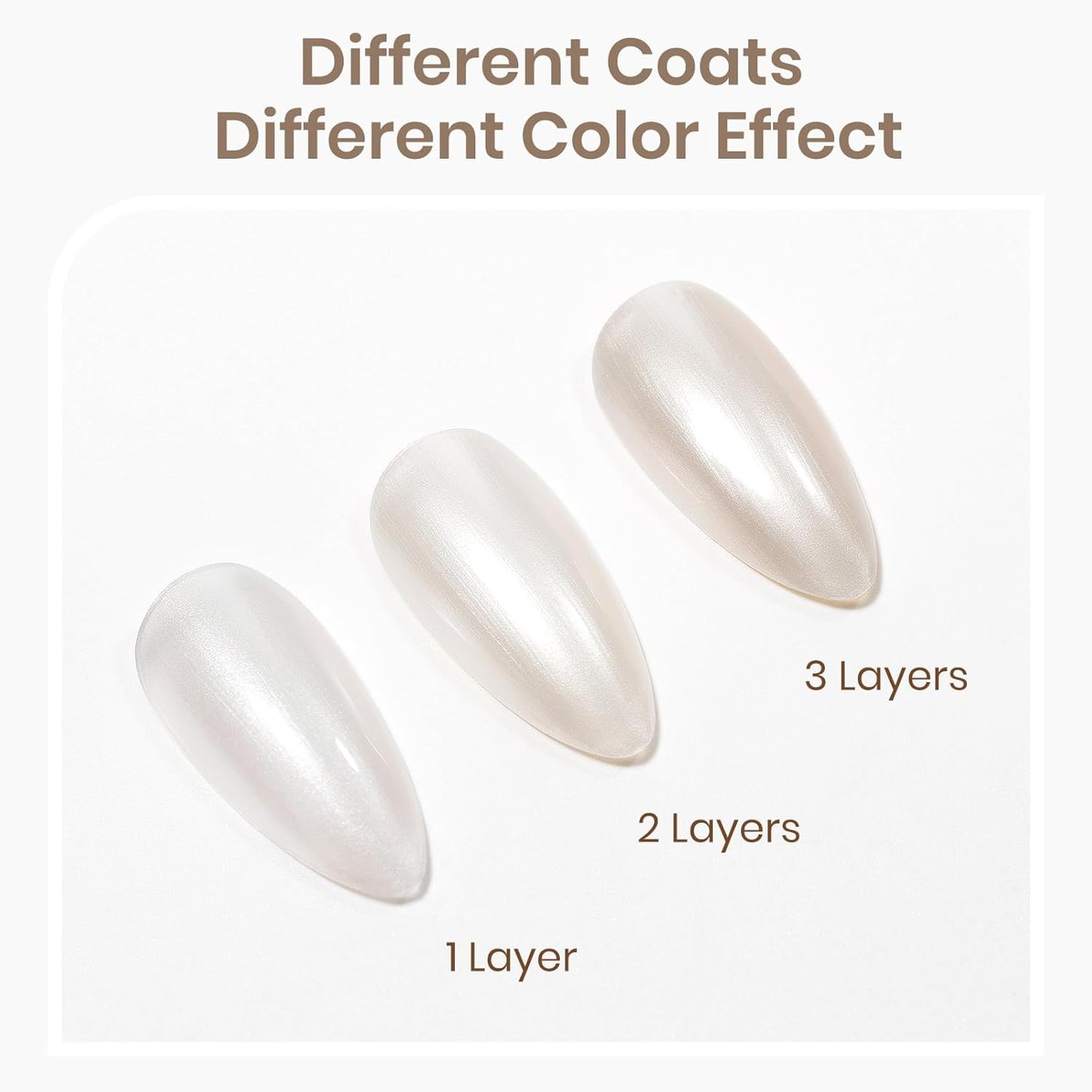 Quick Dry Pearl Nail Polish, Mermaid Shimmer Nail Lacquer Air Dry Fast DIY Manicure