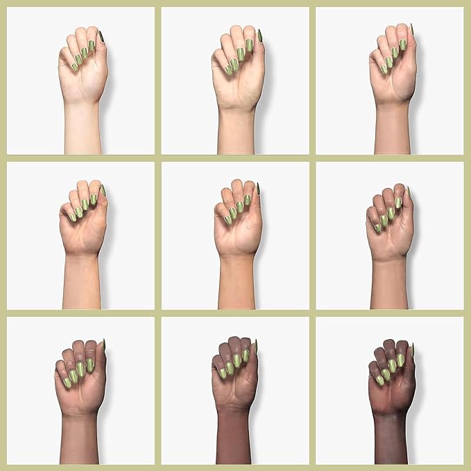 Jelly Grass Green Gel Nail Polish, 15ml Sheer Translucent Soak Off Gel Polish, UV Light Cure for Nail Art DIY