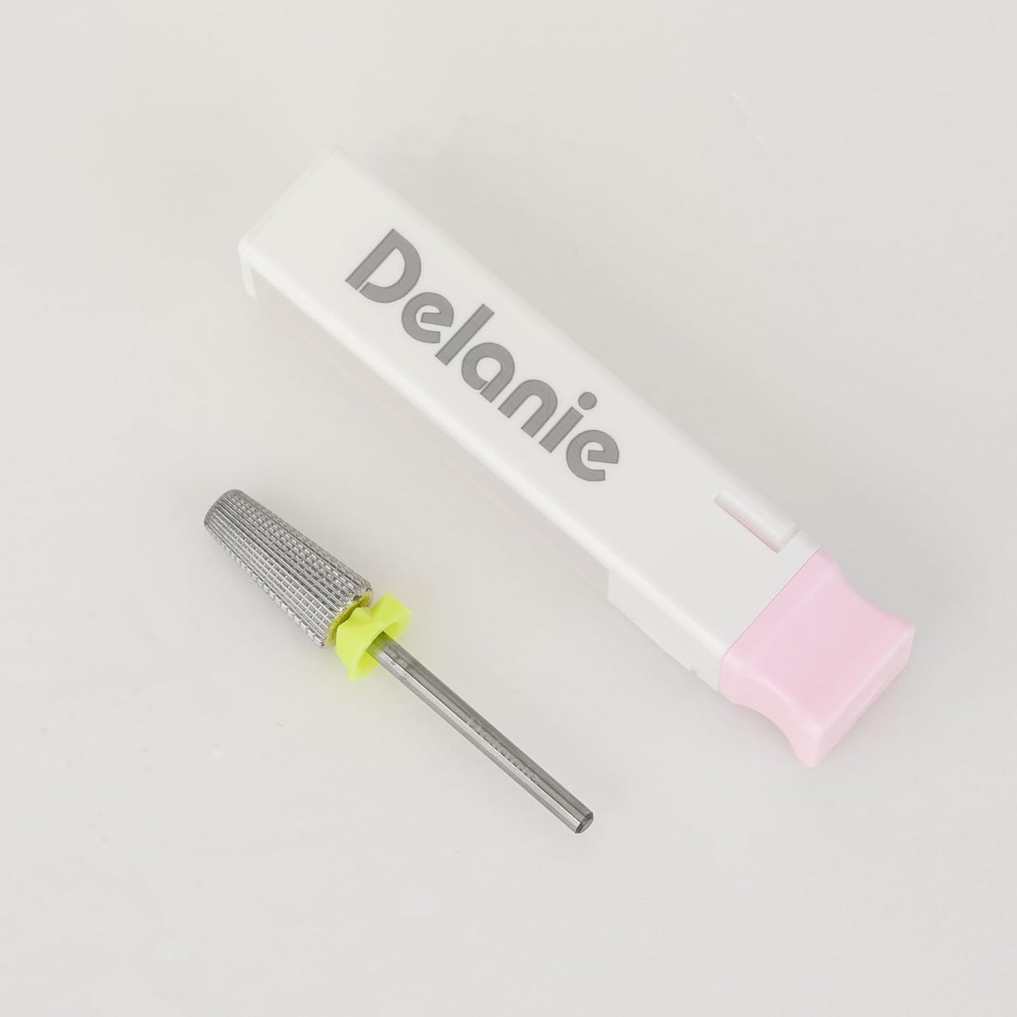 Delanie 5-in-1 Carbide Nail Drill Bit for Professional Nail Tech, 3/32", Extra Fine Grit