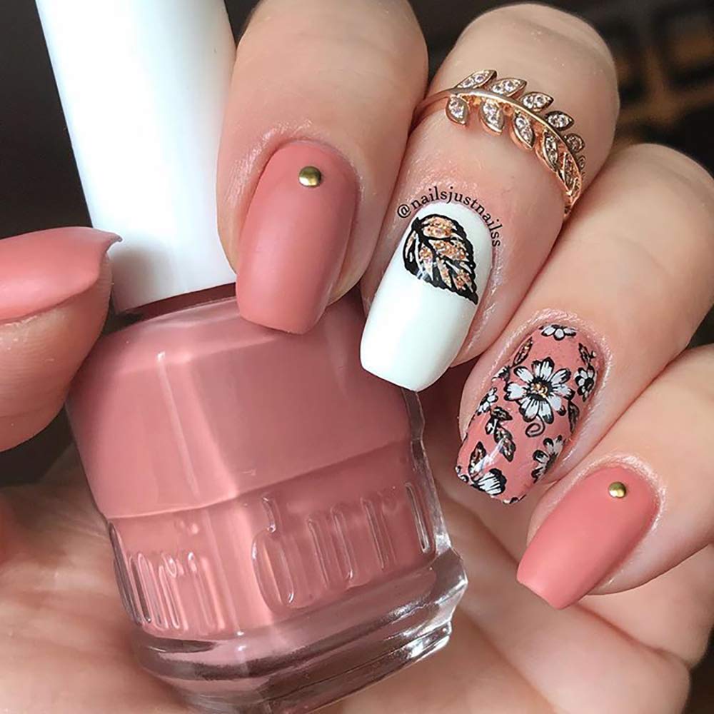 duri Nail Polish, 717 In The Mood For Love, Creamy Pastel Pink, Full Coverage, Fast Drying, 0.45 Fl Oz