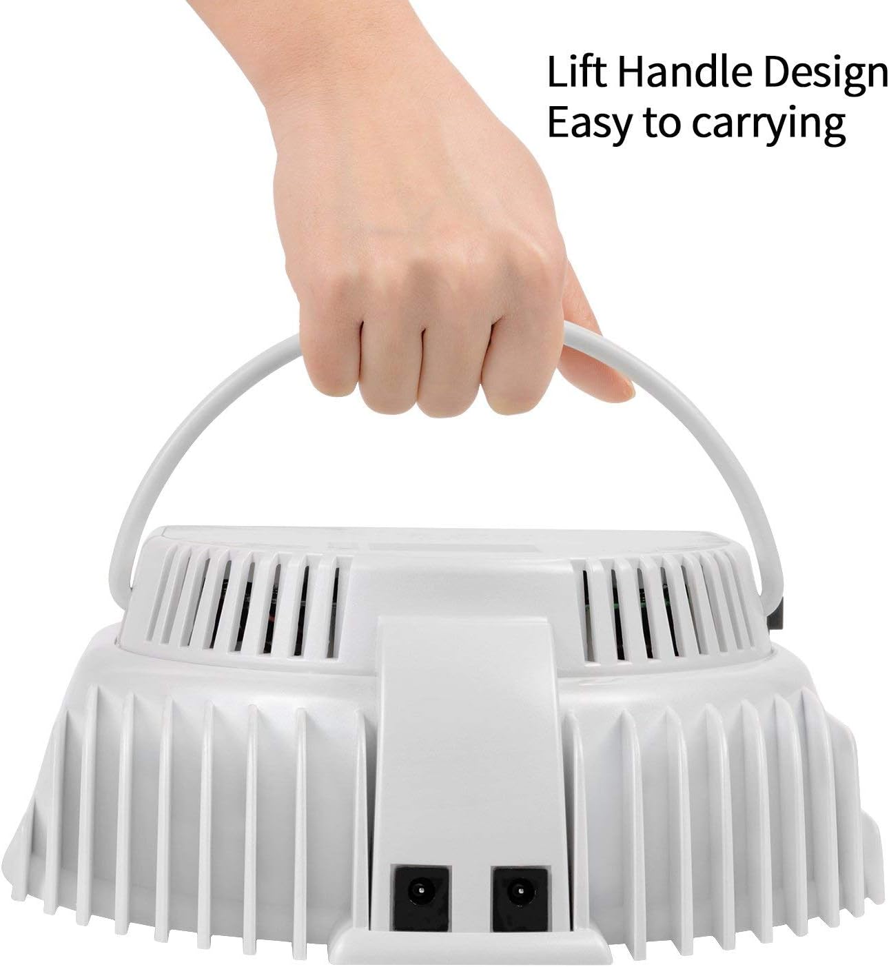 64W Rechargeable Pro LED Gel Nail UV Light UV LED Nail Lamp Cordless Led Light for Nails(White)