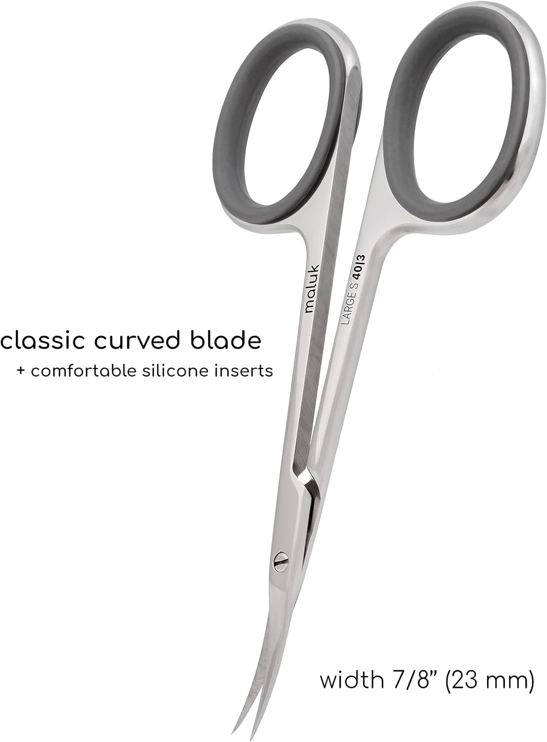 Professional Cuticle Scissors Maluk Large S | Silicon