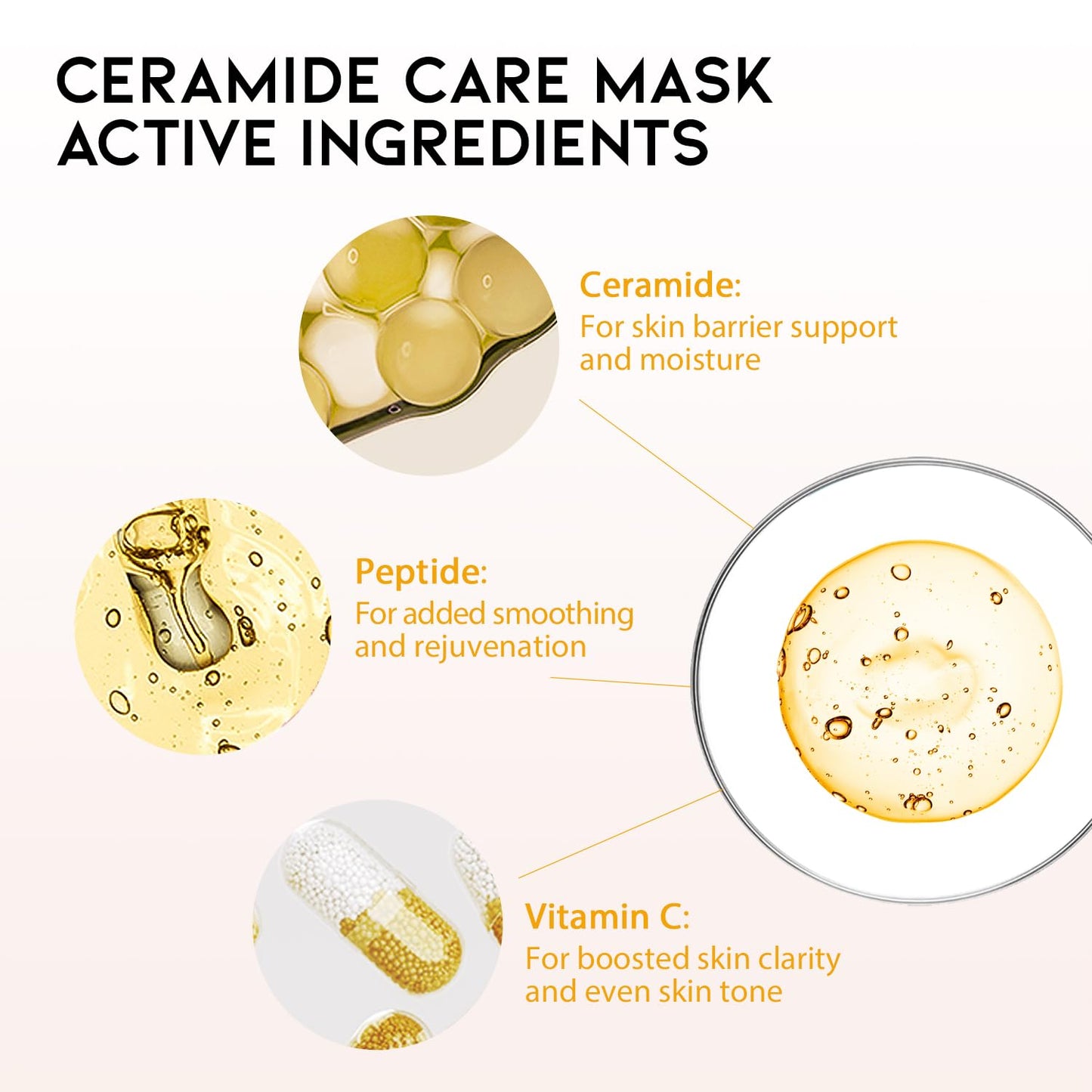#OOTD Hydrating Soothing Sheet Masks Gift Set for Skincare, Korean Vegan Sheet Mask for Dry, Sensitive Skin, Calming, Smoothing, Brightening, Collagen, Ceramide, Cica, Hyaluronic Acid 30EA