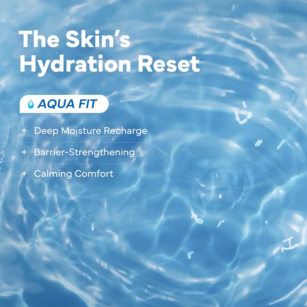 SAM’U PH Sensitive Aqua Fit Face Mask – Hydrating & Soothing Vegan Sheet Mask with Hyaluronic Acid and Panthenol, Bamboo Fiber, Travel-Friendly Korean Skincare (5 Sheets)