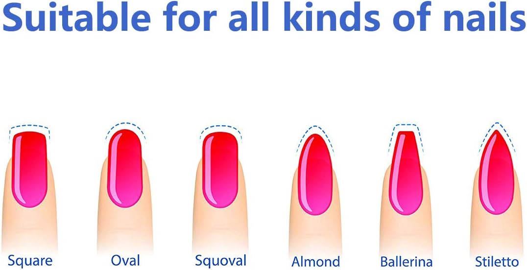 8 Pack Diamond Nail File 7 inch Metal Fingernail Files, Stainless Steel Double Side Nail File for Salon Home and Travel Men Women