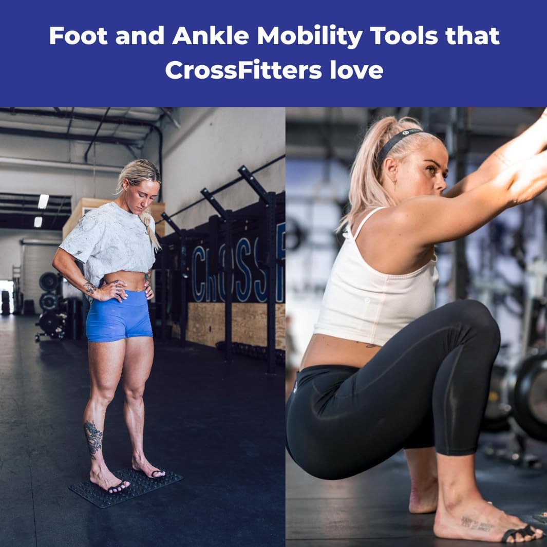 The Toe Spacer from Spacer Mobility, Recovery from the Ground Up, Correct Bunions, Plantar Fasciitis, & Correct Toes | Unisex Therapeutic Toe Spacer - Relieve Foot Pain and Tension | 4-Loop (4-Loop)