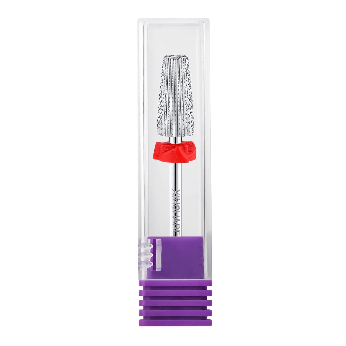 Nail Drill Bit Carbide 5 in 1 Multi-function Manicure Drill Bit 2 Way Rotate Use for Both Left and Right Handed, Fast Remove Acrylic or Hard Gel, Nail Drill Machine,Fine